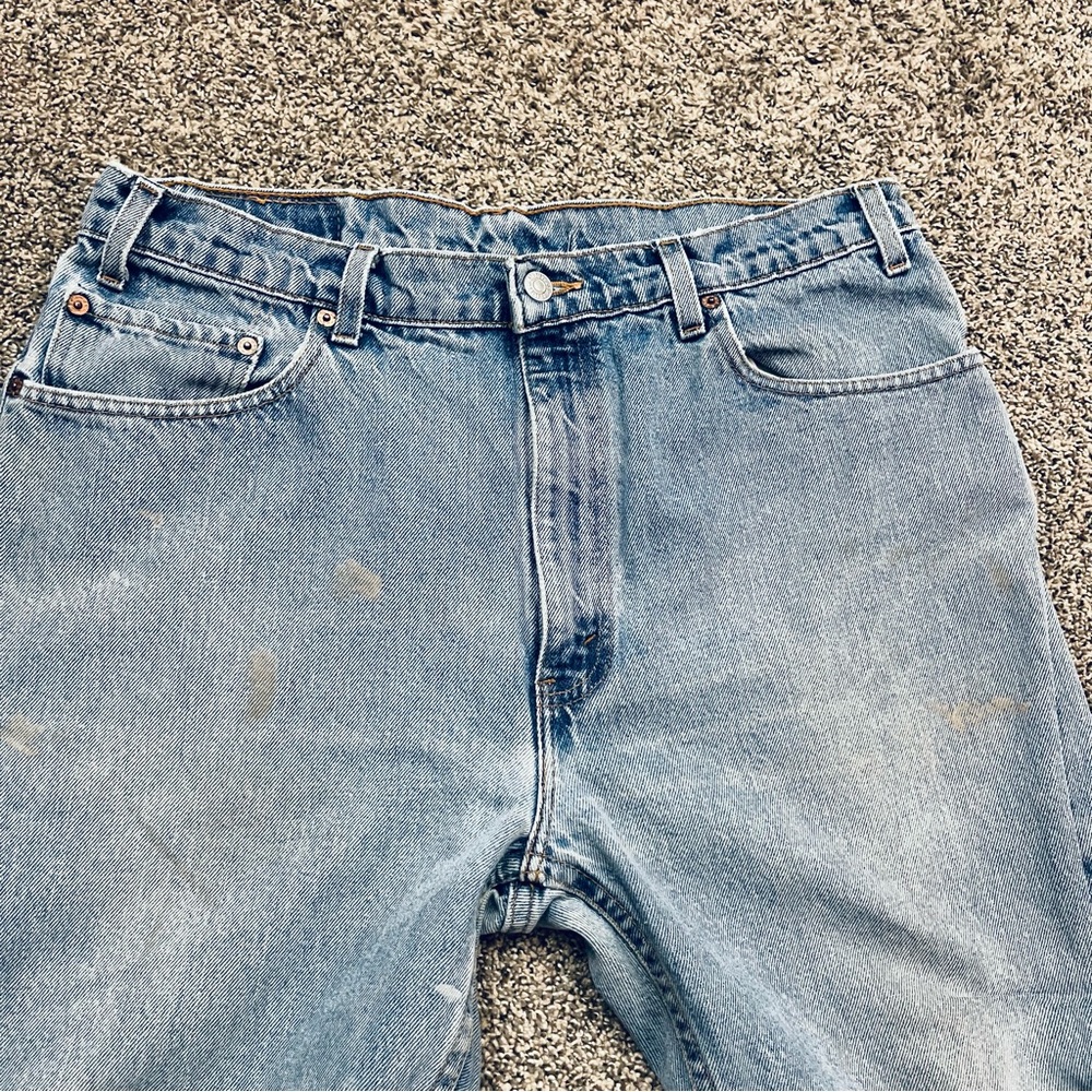 90s Levi’s 505 Straight Leg Jeans Size 36 - Picture 9 of 13